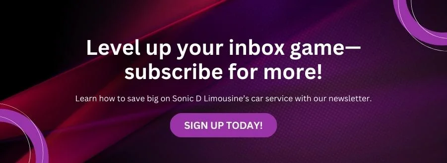 Sonic D Limousine Level up your inbox game subscription for more.