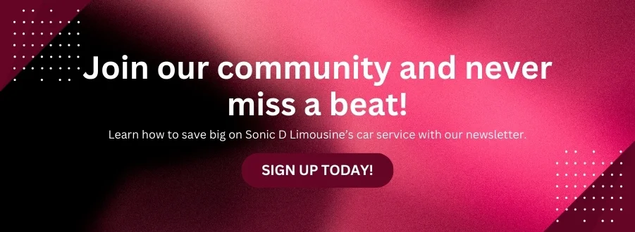 Sonic D Limousine Join our community and never miss a beat.