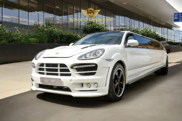 Sonic D Limousine is the premier transportation provider in Elegance of Porsche Cayenne Stretch Limo