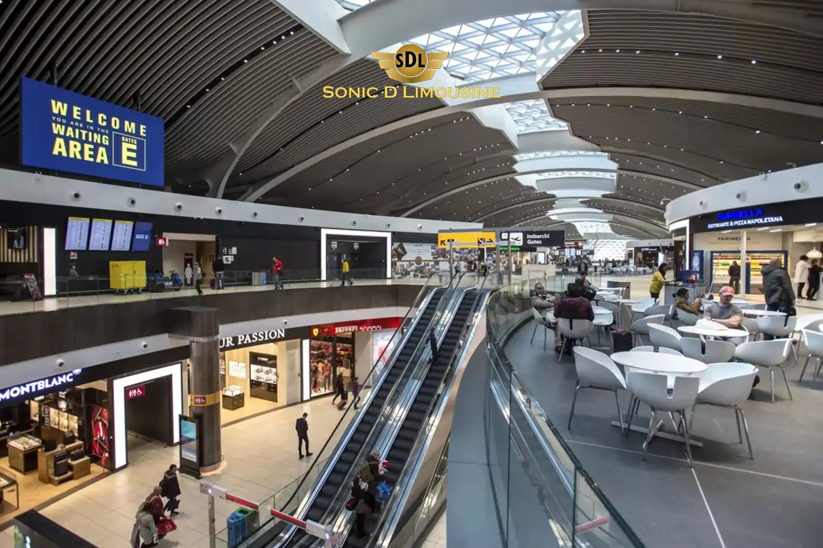 Sonic D Limo Your 100 Reliable Airport Transfer to Fiumicino Airport