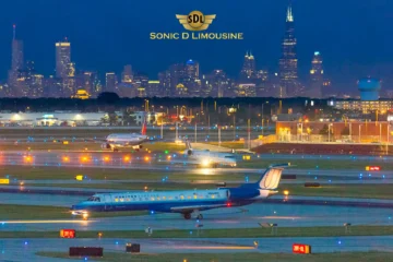 Sonic D Limousine is the premier transportation provider in Navigate Chicago O'Hare International Airport: