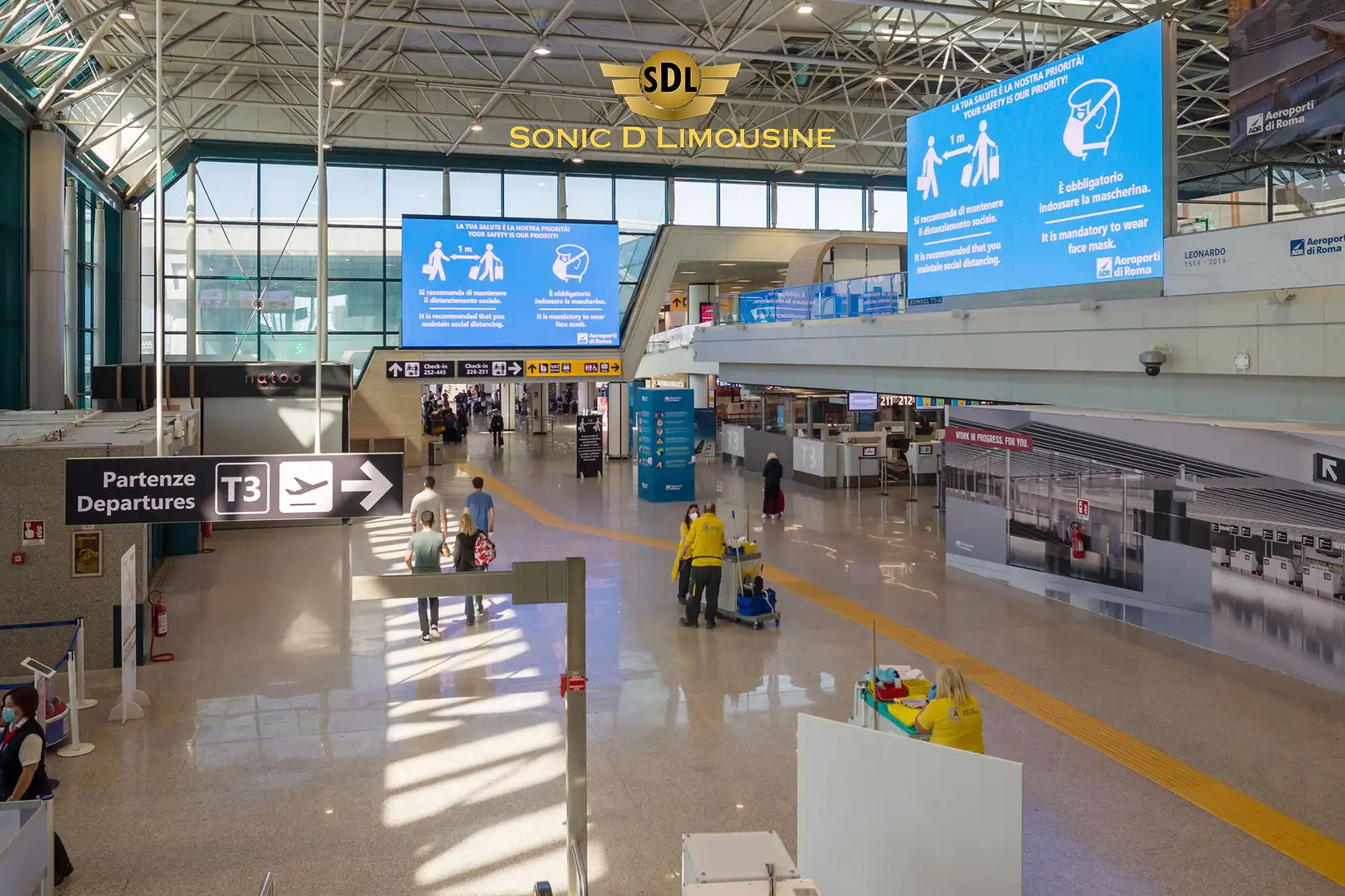 Leonardo Da Vinci Airport To Rome sonicdlimo.com